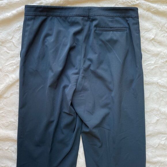 Armani Exchange Blue Hi-Rise Trouser - Women’s 4 - Picture 4 of 9